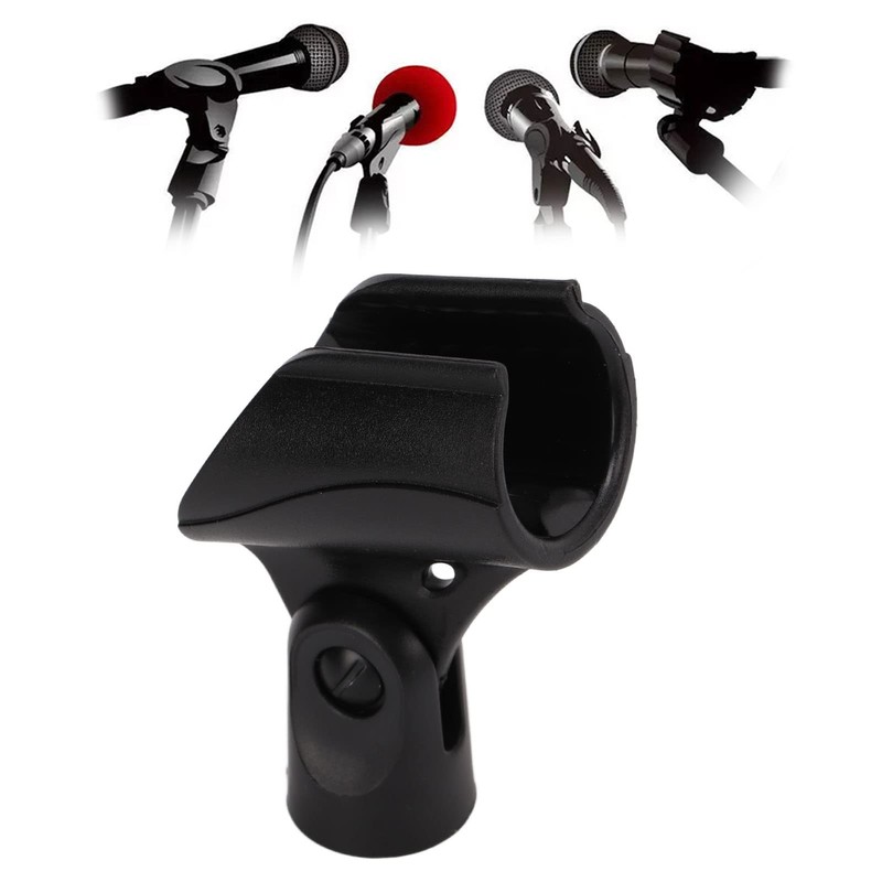 Kafuty-1 Wireless Microphone Clip, Portable Microphone Clip for Microphone Stand