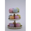 21 Psc French Macaroon Recipe Dollhouse Miniatures Food Kitchen