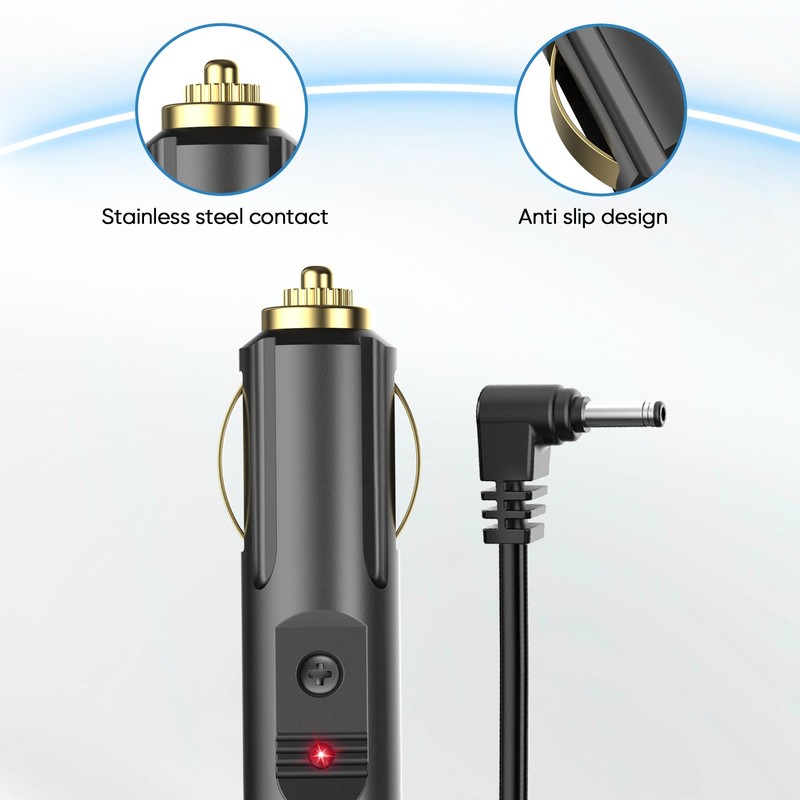 ZiBwnfuxcz Radar Detector Power Cord Compatible with Cobr RAD 350