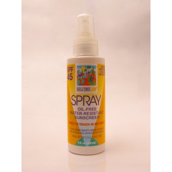 Arizona Sun Oil Free Water Resistant Sunscreen Spray