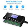 Cargador USB, estación de Carga USB de 60 W, 12