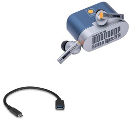 BoxWave Cable Compatible with Moondrop Golden Ages - USB Expansion Adapter, Add USB Connected Hardware to Your Phone