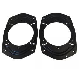 IMC AUDIO Aftermarket Speaker Opening Mount Plate Adapter Adaptor 5x7 6x8 to 6.5 Inch