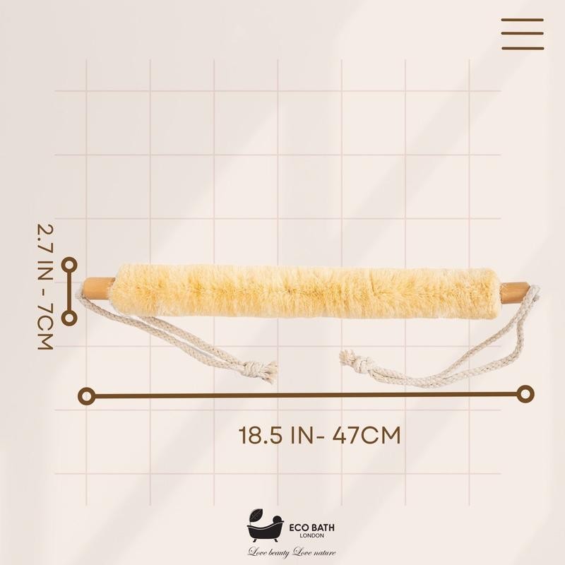 Eco Bath London Natural Sisal Body Strap - Premium Exfoliating