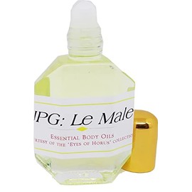 JPG: Le Male - Type For Men Scented Body Oil Fragrance [Roll-On - Yellow - 1/2 oz.] - ID#5120