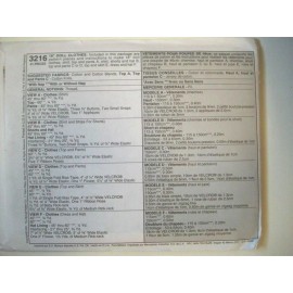 McCall's 18" doll Summer fun pattern 3216 shorts sundress tops hat  skirt UNCUT