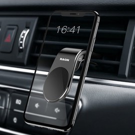 RC-C02 Car Air Vent Metal Magnetic Phone Mount Black / RC-C02 차량용 송풍구 휴대폰 메탈 자석 거치대 블랙