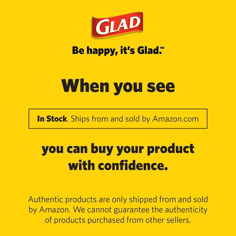 Glad Family Variety Pack Food Storage Containers, Variety-12 Count`, Clear