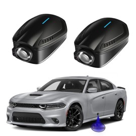 2PCS Car Door Lights Logo Projector Rechargeable Universal,Rechargeable Wireless Car Door Projector Lamp,HD Vehicle Welcome Lights,Shadow Ghost Lamp (Bee logo for Dod-gg-e)