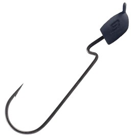 BKK Silent Chaser Glide N Shake Jig Heads - 4 Pack (2/0 Size, Black)