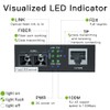 10Gtek Gigabit Ethernet Optical Media Converter,Dual SC Fiber Connector,Multimode,1310nm,Transmission Distance