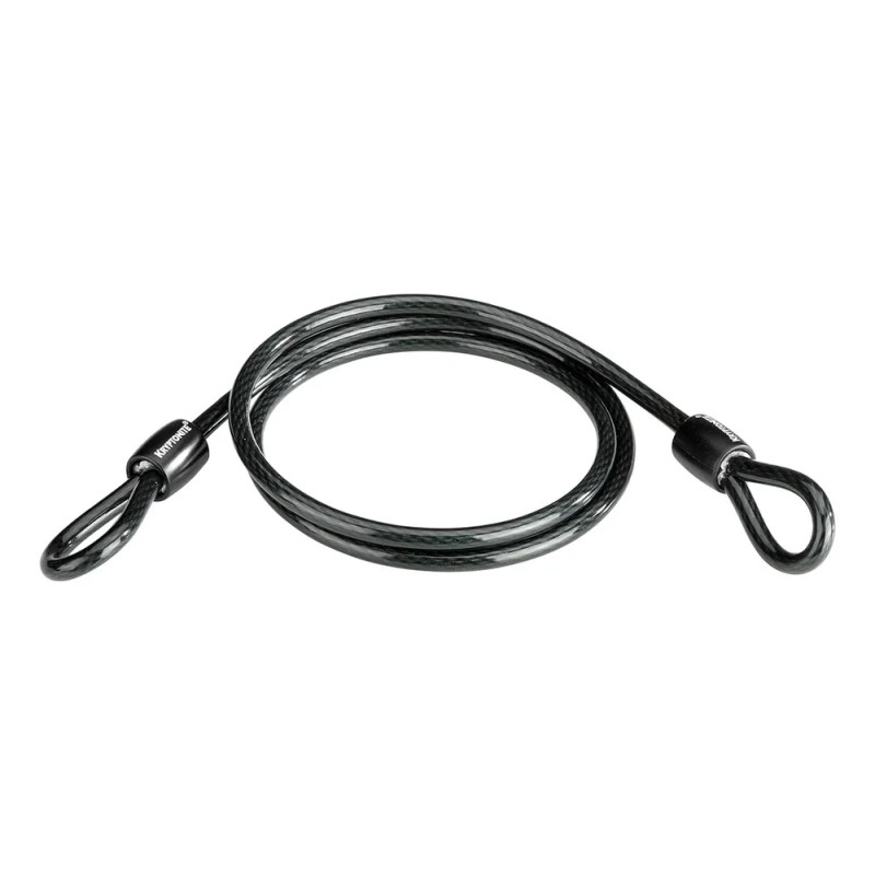 Ulock Mini 6 Con Cable Kryptonite Seguridad Bicicleta Color Negro