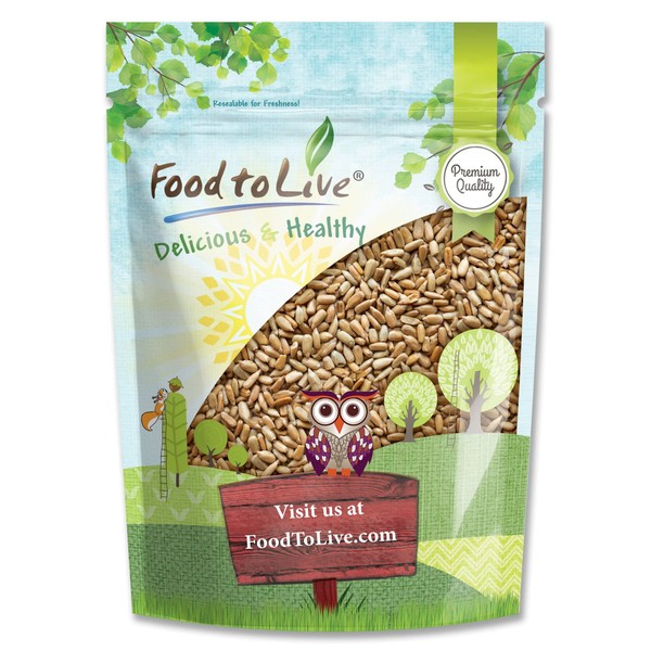 Food to Live - Dry Roasted Sunflower Seed Kernels with