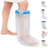 TKWC INC 100% Waterproof Leg Cast Cover for Shower –