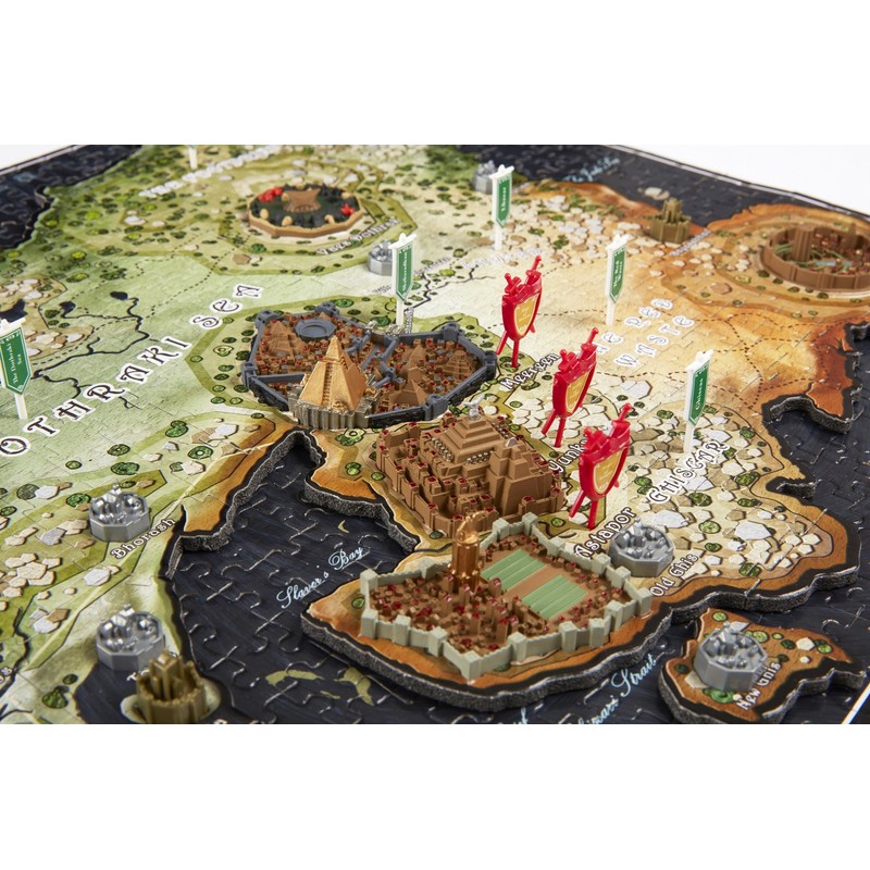 4D Cityscape Game of Thrones (GoT) 3D Puzzles (3D Map