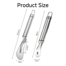 TVSVKWE 2 Pieces Peeling Tools, Stainless Steel Fruit Tools, Fruit And Vegetable Tools, Kitchen Supplies.