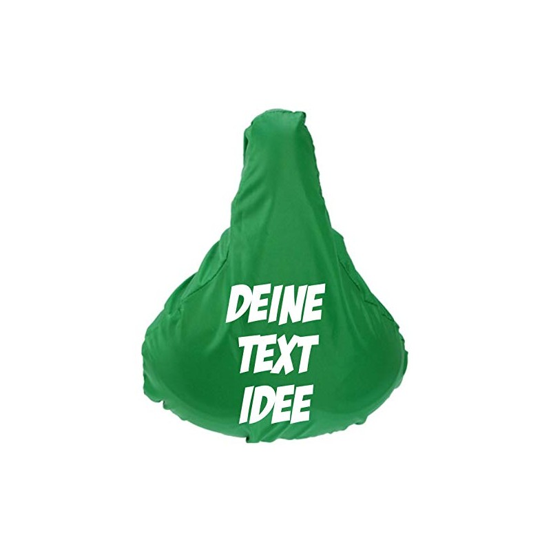 Shirtinstyle Premium Protective Cover Saddle Protector with Your Desired Text,
