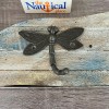 The Nautical Place Cast Iron Dragonfly Wall Hooks - Original