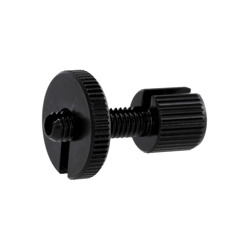 Adjusting Screw Black Anodised for Bowden Cable, M6 x 22,