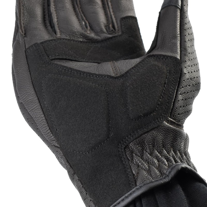 Komine GK-257 Camel Large Vented Protective Leather Gloves for Motorcycles