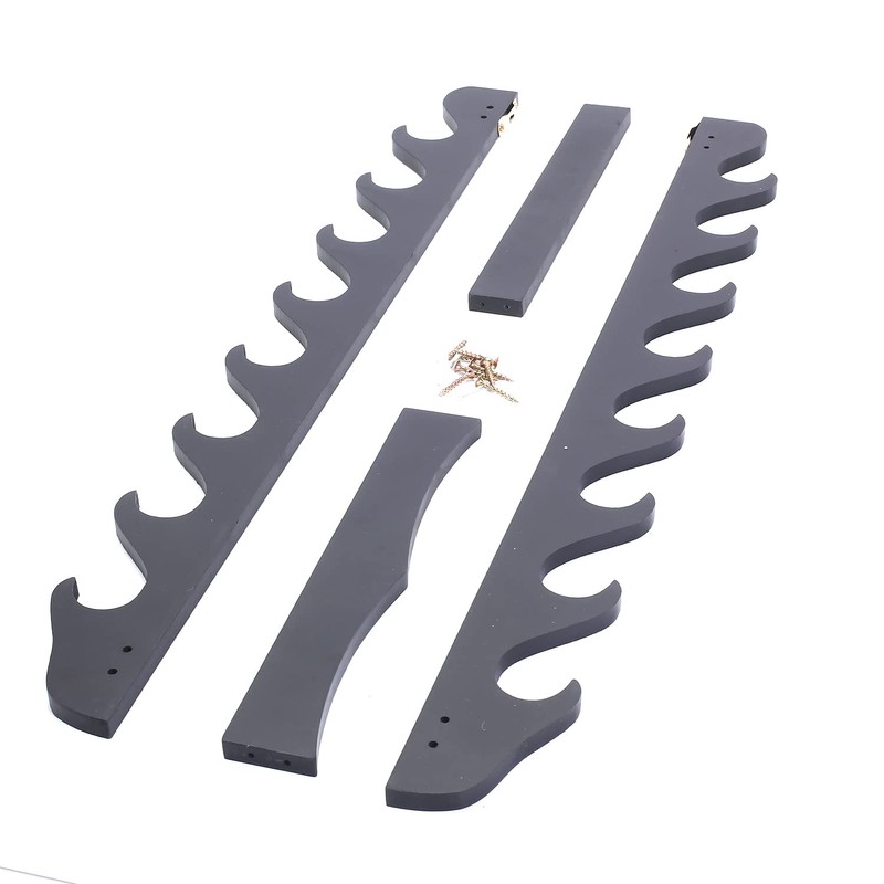 awagas 8 Tier Sword Holder Wall Mount, Display Sword Rack