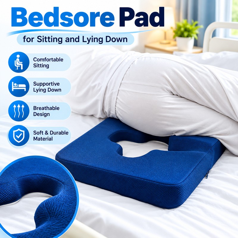 Ergonomic Seat Cushion for Everyday Sitting – Contoured Center Cutout