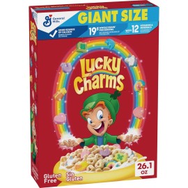 General Mills Lucky Charms Cereal Marshmallows St. Patrick's Day Leprechaun Trap 26.1oz