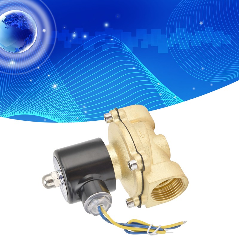 Normally Closed Solenoid Valve Brass Direct Acting Diaphragm Controlling Device