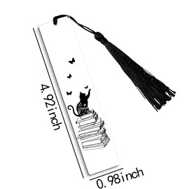 Cat Lover Gifts Bookmark for Women Men Christmas Gifts for Cat Mom Gifts Cute Cat Bookmarks for Cat Lover Gifts for Cat Person Birthday Gifts for Family Friends