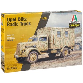 Italeri 510006575 6575S 1:35 Sd.Kfz. 305/22 Radio Car, Faithful Replica, Model Building, Crafts, Hobby, Gluing, Plastic Kit, Assembly