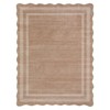 Lahome Scalloped 9x12 Area Rugs for Living Room Bedroom, Soft