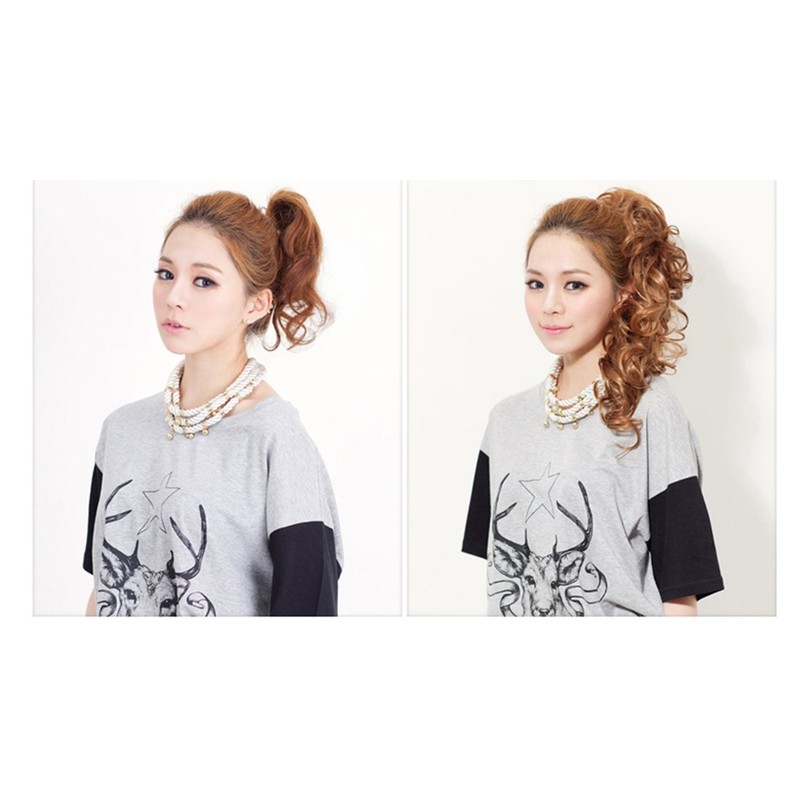 CEXIN Wig, Extensions, Shichi-Go-San Bun Wig, Point Wig, Ponytail, Partial