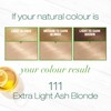 Garnier Nutrisse Nourishing Hair Color Creme, 111 Extra-Light Ash Blonde
