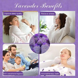 Cedar Space 32 Lavender Sachet Bags for Drawers and Closets Filled with Premium Dried Lavender Smell Good Products Long Lasting Bridal Shower Favors Home Fragrance Sachet Packets for Clothes Storage