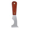 Warner 5-in-1 Stiff Glazier Knife, Stainless Steel Blade, Rosewood Series,