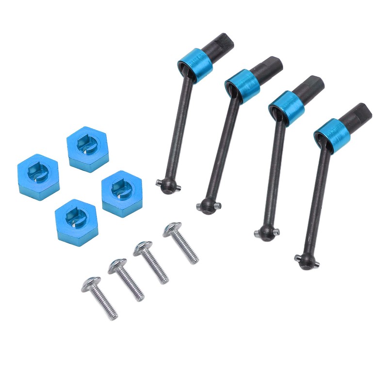 Metal Driveshaft Assembly Hex Wheel Hubs Combiner CVD for Traxxas