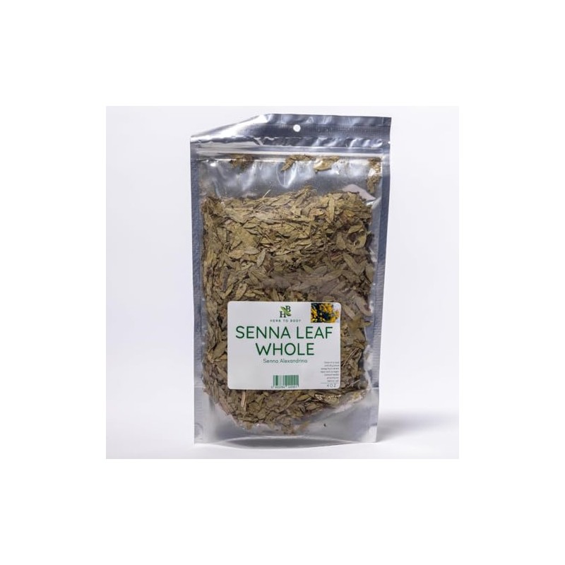 Herb To Body Senna Leaf Whole – 4 oz, Wildcrafted