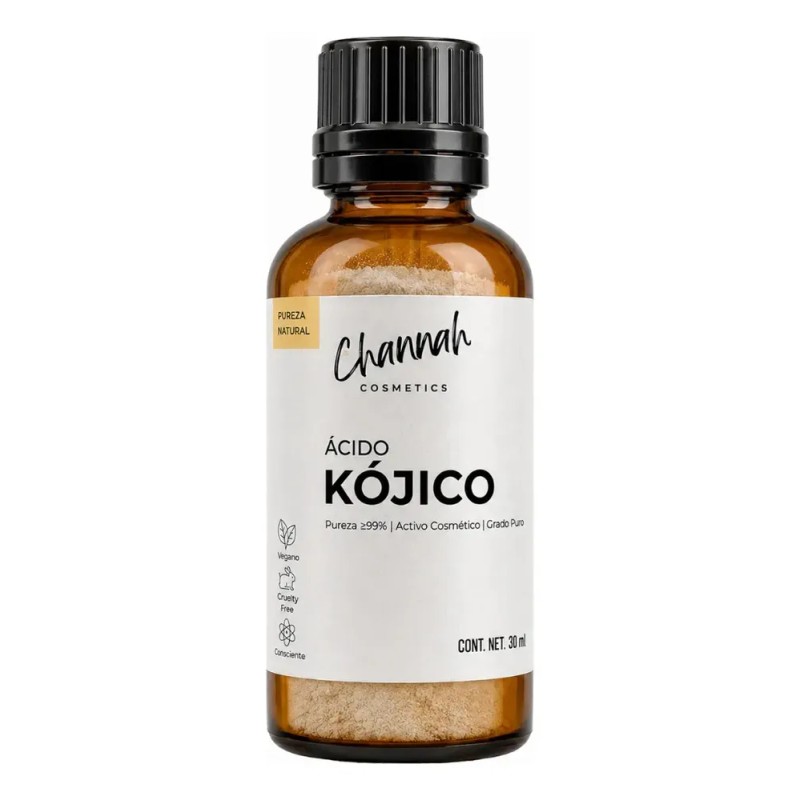 channah - Acido Kójico Puro 99% Grado Cosmético | Kojic