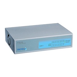 TRENDnet 16-Port 10/100Mbps Compact Ethernet Switch TE100-S16E+ (Blue)