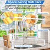 Over The Sink Dish Drying Rack - Adjustable Dish Rack