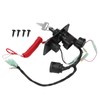 JAVIK 704-82570-08-00 Main Switch Panel Outboard Single Engine Key Switch
