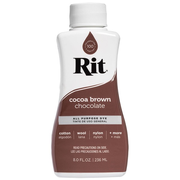 Nakoma Rit Liquid Dye, Cocoa Brown, 8 oz
