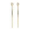 TONTMY STUDIOS Gold Chain Earrings for Women