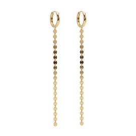 TONTMY STUDIOS Gold Chain Earrings for Women