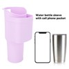 Cup Silicone Boot Sleeve with Pocket Chain Strap Flexible Soft