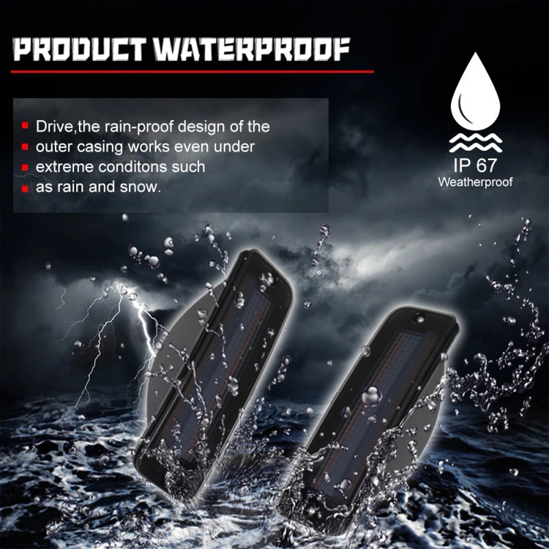 GTINTHEBOX Sequential Switchback LED Front Parking Signal Lights Pair For