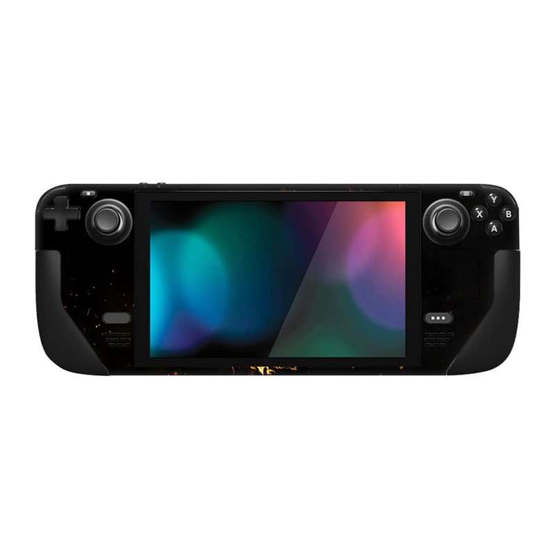 PlayVital Full Set Protective Skin Decal for Steam Deck LCD,