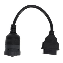 Truck Diagnose Interface Adapter 16 Pin OBD2 9 Pin Adapter Cable Automotive Diagnostic Tool