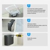 Hidden NFC Lock Electronic Drawer Locks Invisible Cabinet Lock Punch