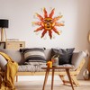 VESTCDF Metal Sun Wall Art Decor 26 inch Sun Wall